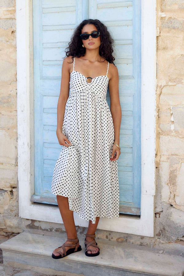 Hula Dress In Coco Spot