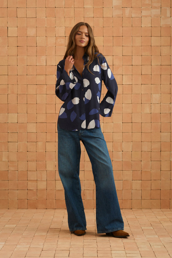 Ingrid Shirt In Nigella