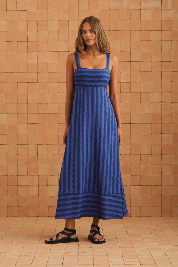 Iris Dress In Melon