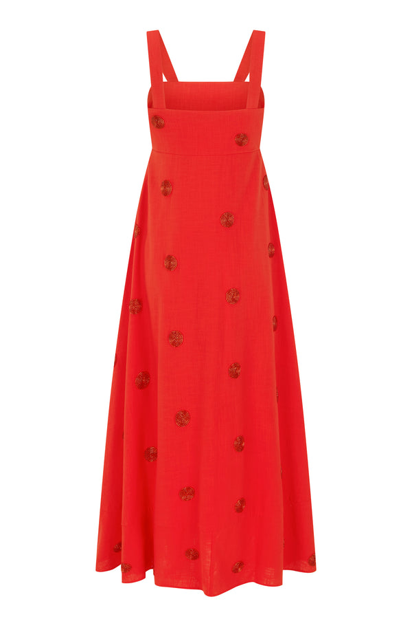 Iris Dress In Rosa