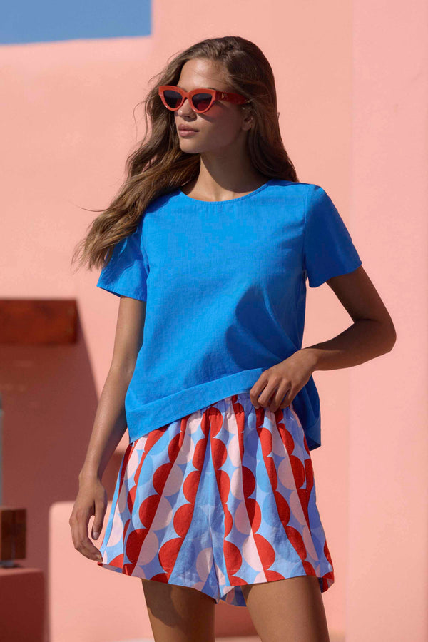 Kitty Top In Lagoon