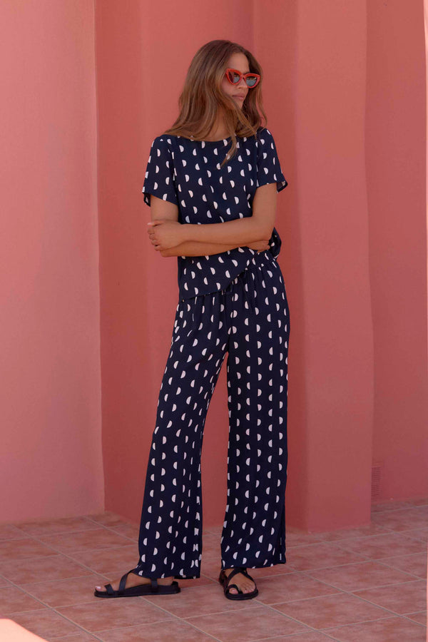 Mia Pants In Lune