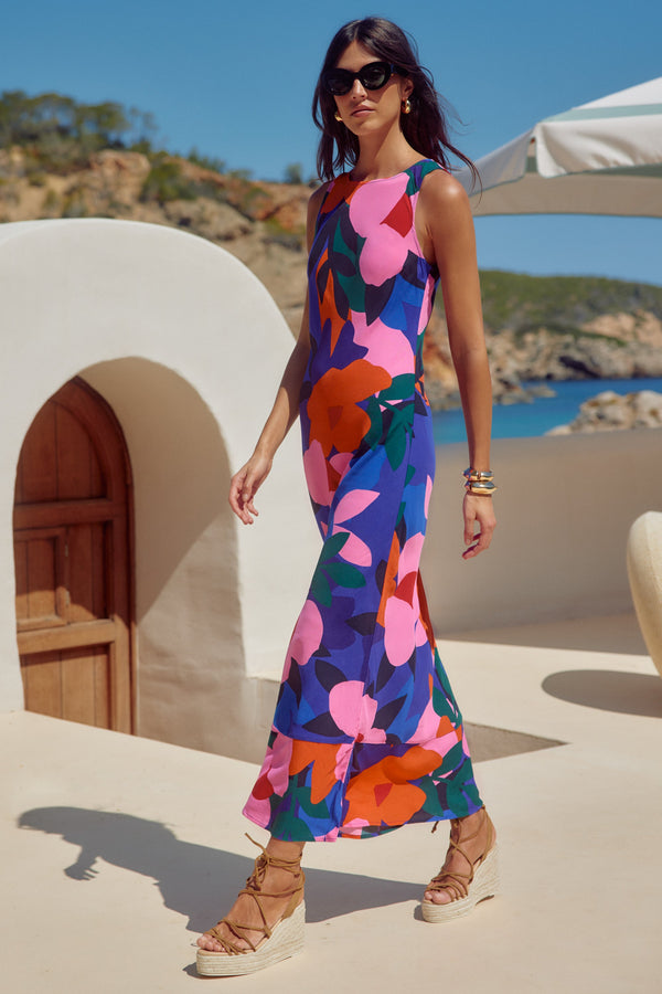 Lea Dress In Acapulco Blue