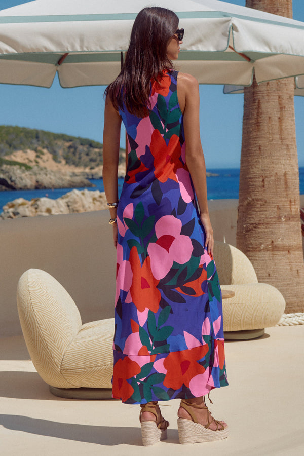 Lea Dress In Acapulco Blue