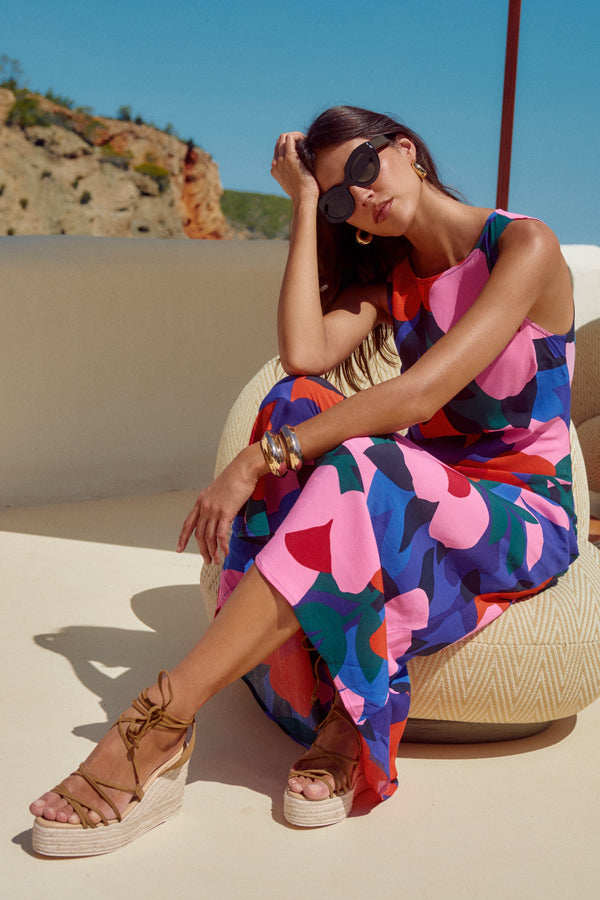 Lea Dress In Acapulco Blue