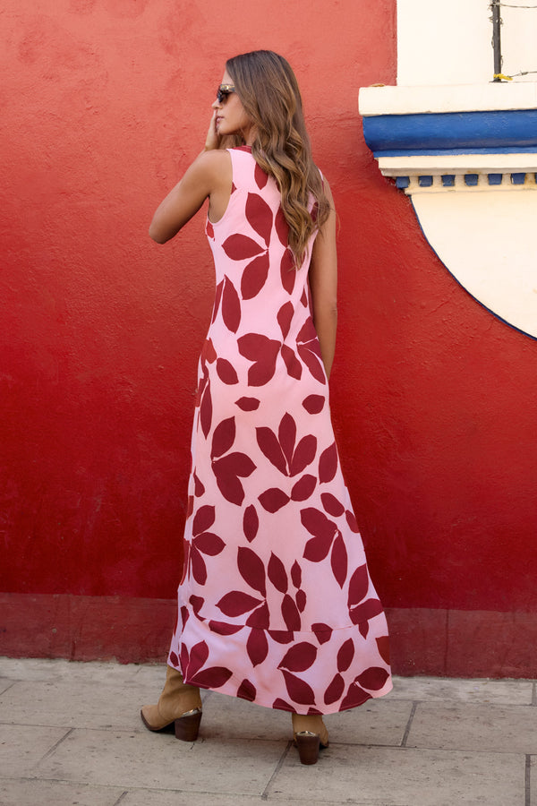 Lea Dress In Rosehip