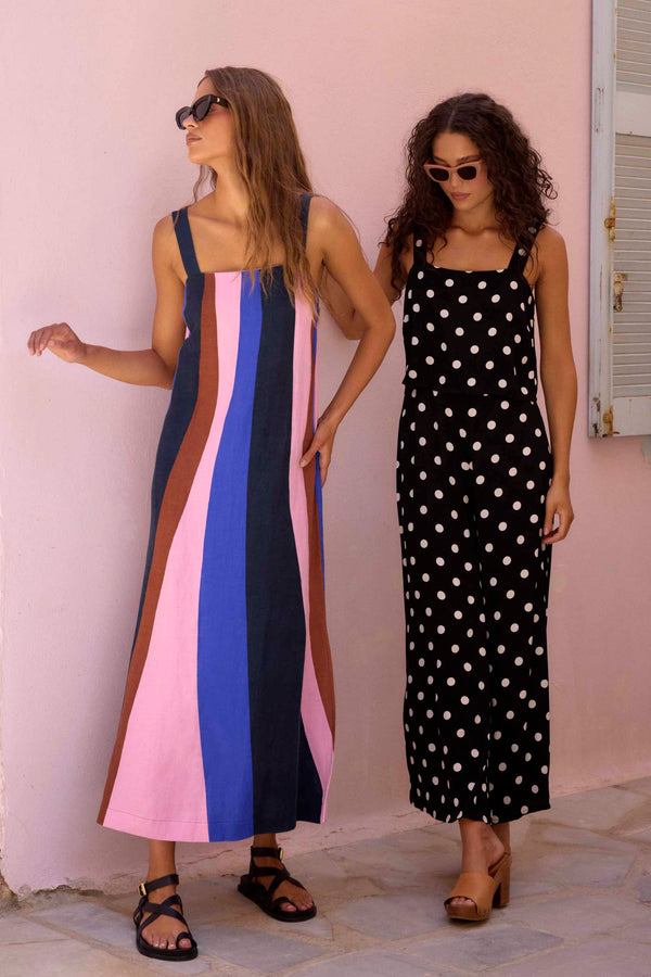 Luca Jumpsuit In Pepita