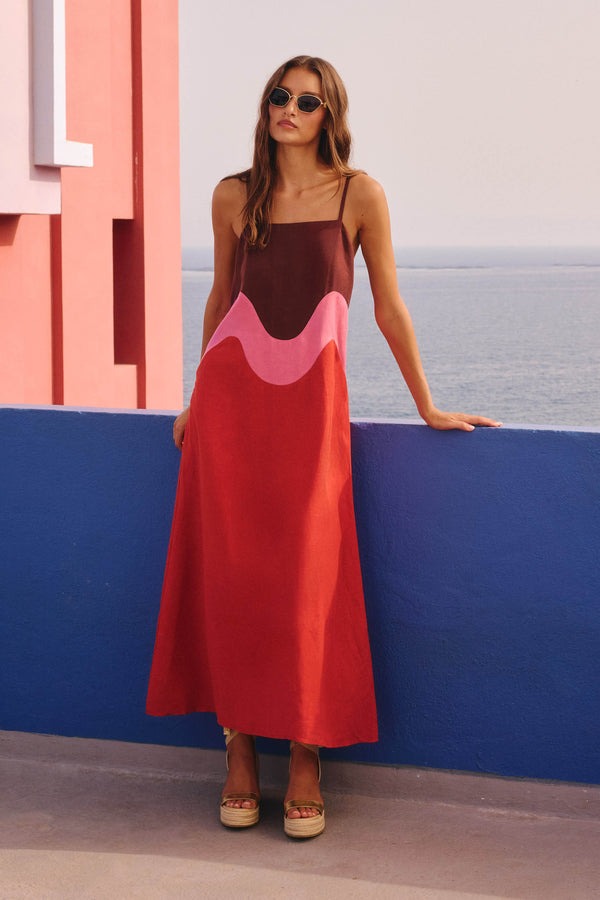Lilly Dress In BonBon