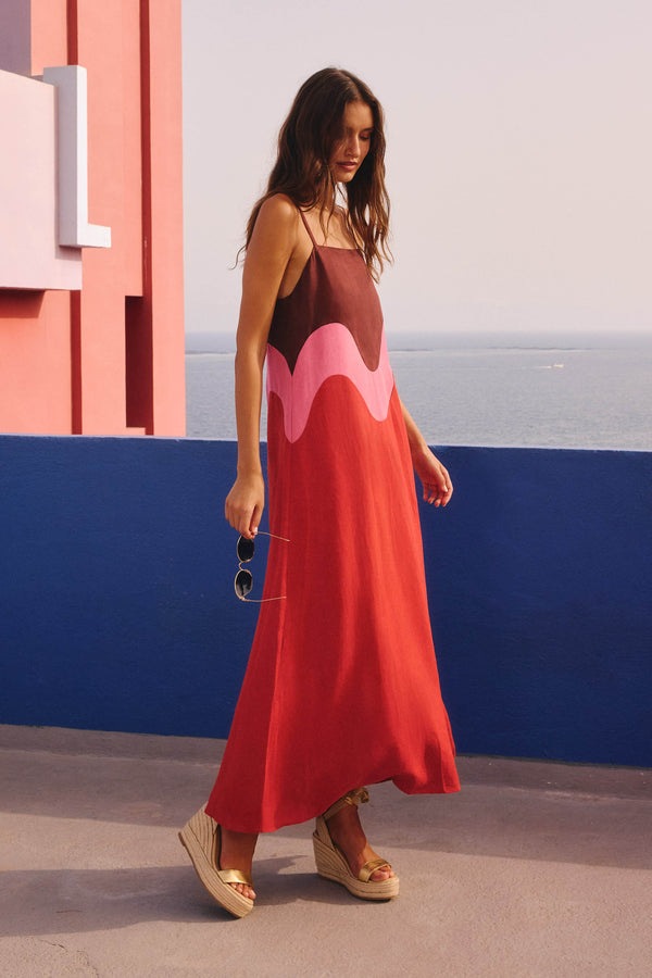 Lilly Dress In BonBon