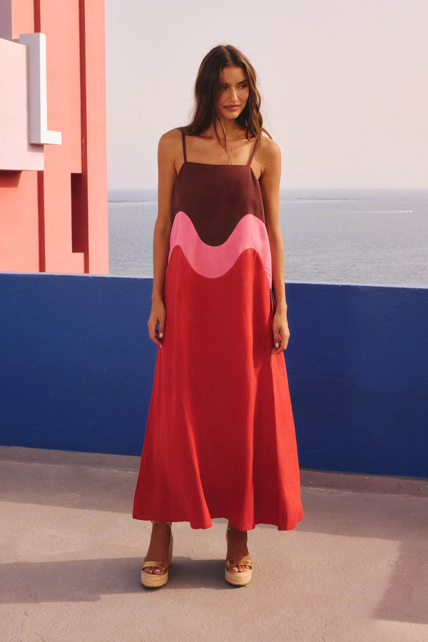 Lilly Dress In BonBon