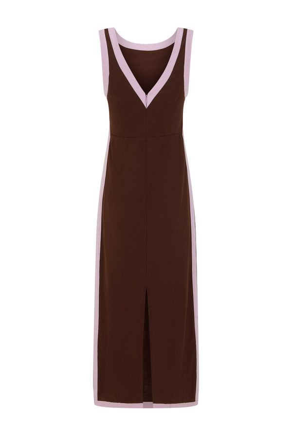 Liv Dress In Liquorice