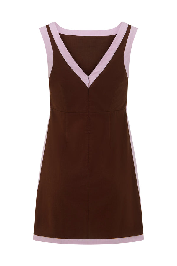 Liv Mini Dress In Liquorice