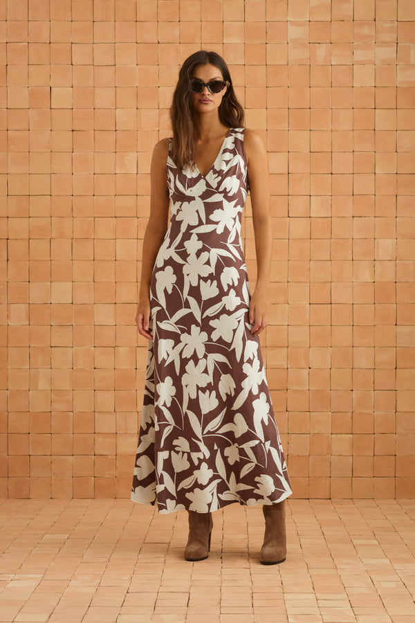 Loren Dress In Alyssum