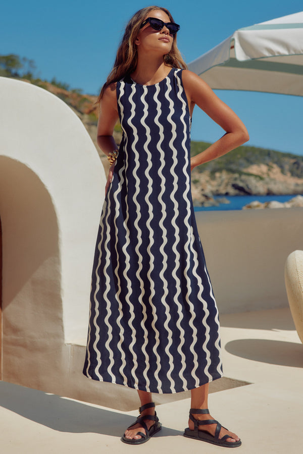 Lulah Dress In Sambuca