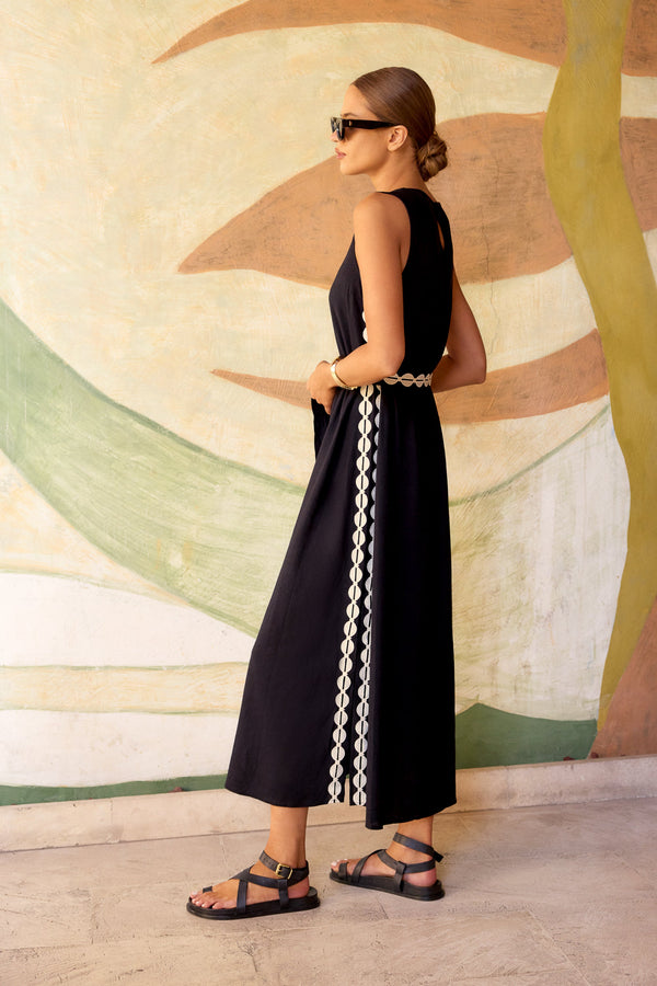 Margot Dress In Onyx