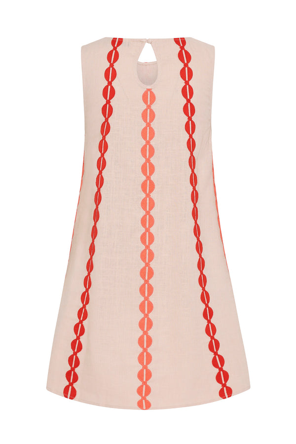 Margot Mini Dress In Palm Sugar