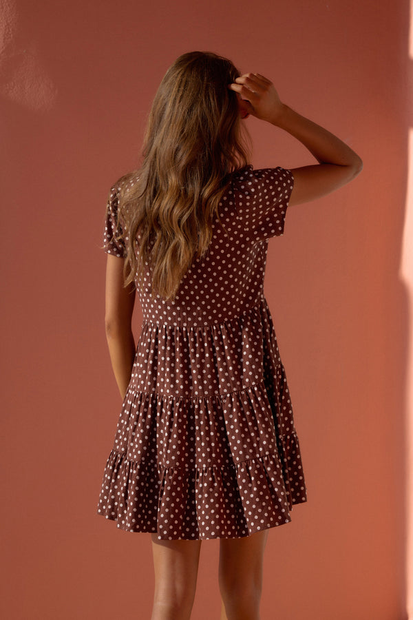 Mili Mini Dress In Sokolata