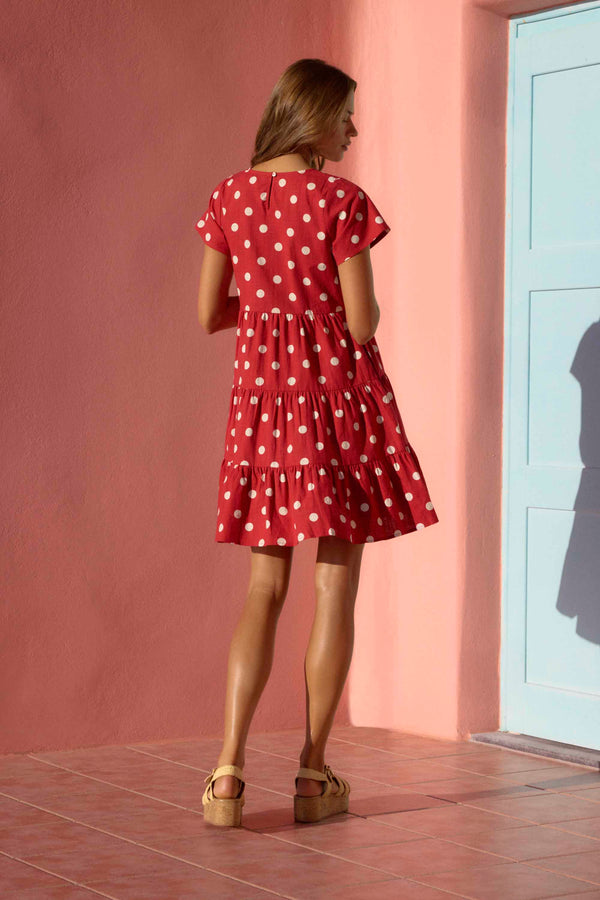 Mili Tall Dress In Chilli