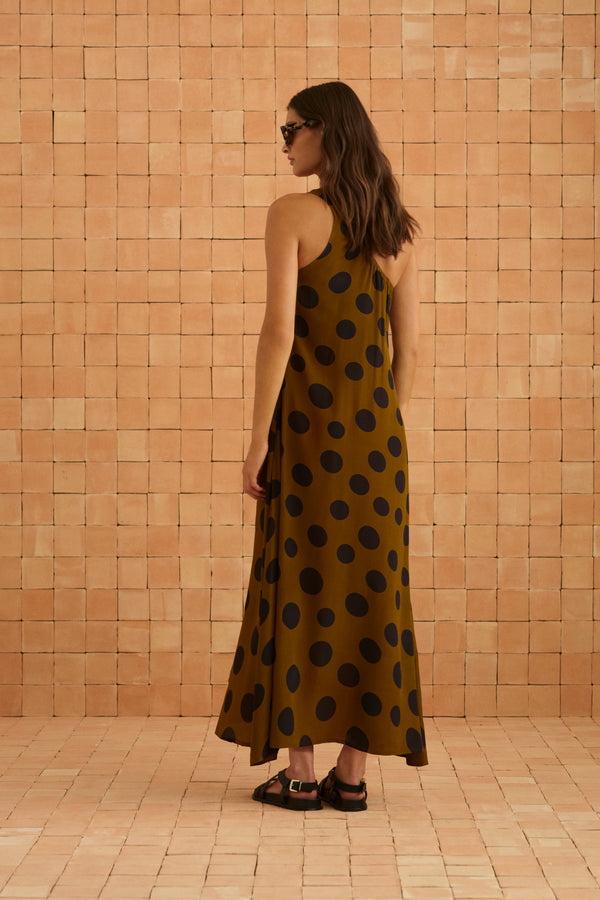 Minka Dress In Ginger Spot