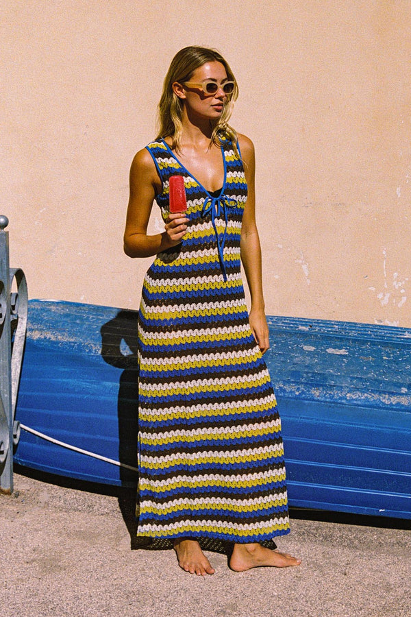 Iggy Maxi Dress In Azule