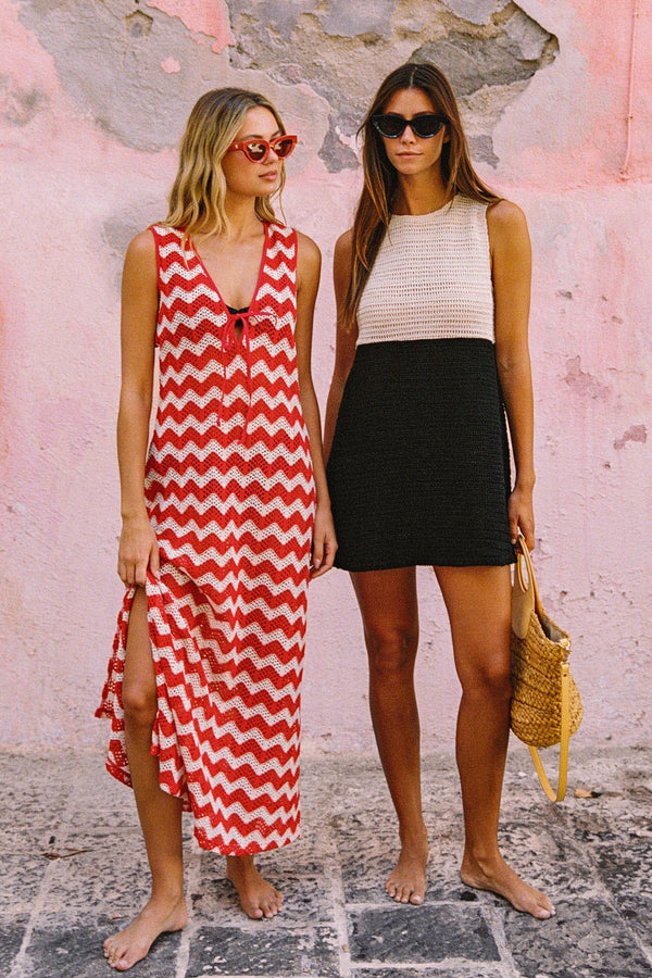Poolside Mini Dress In Pelosa