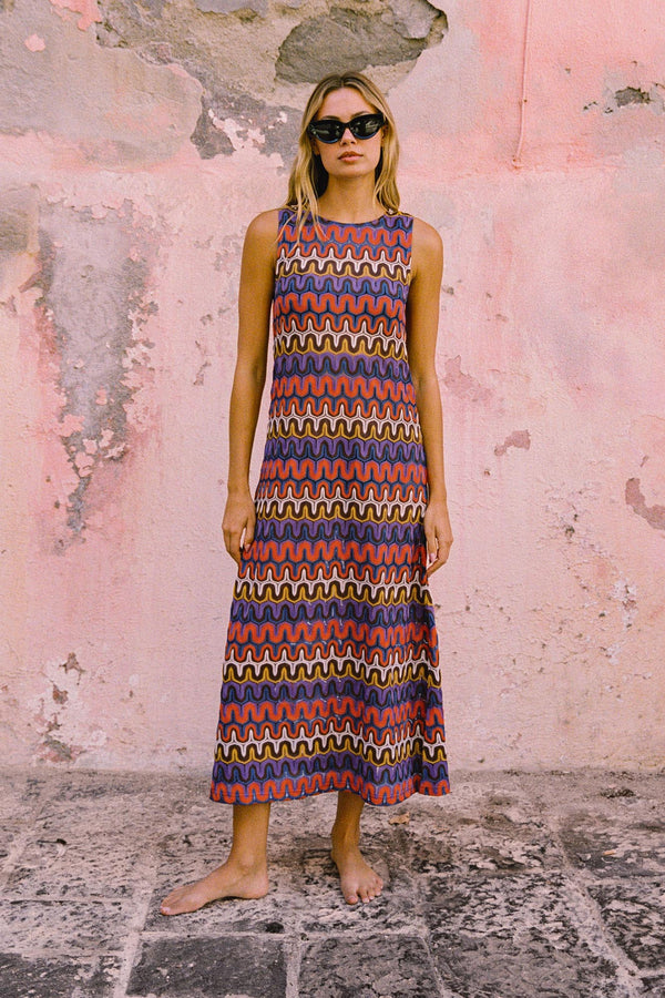 Goldy Dress In Playa