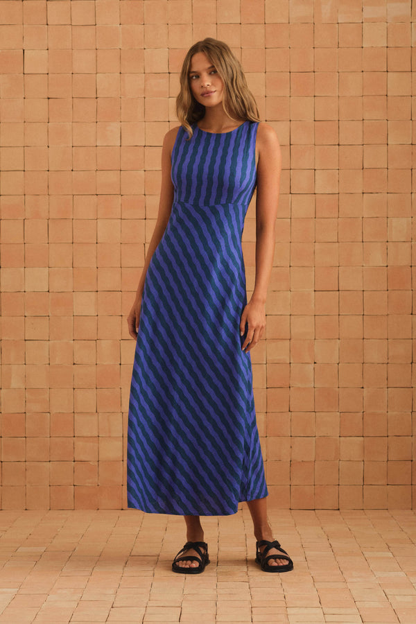 Misty Dress In Melon