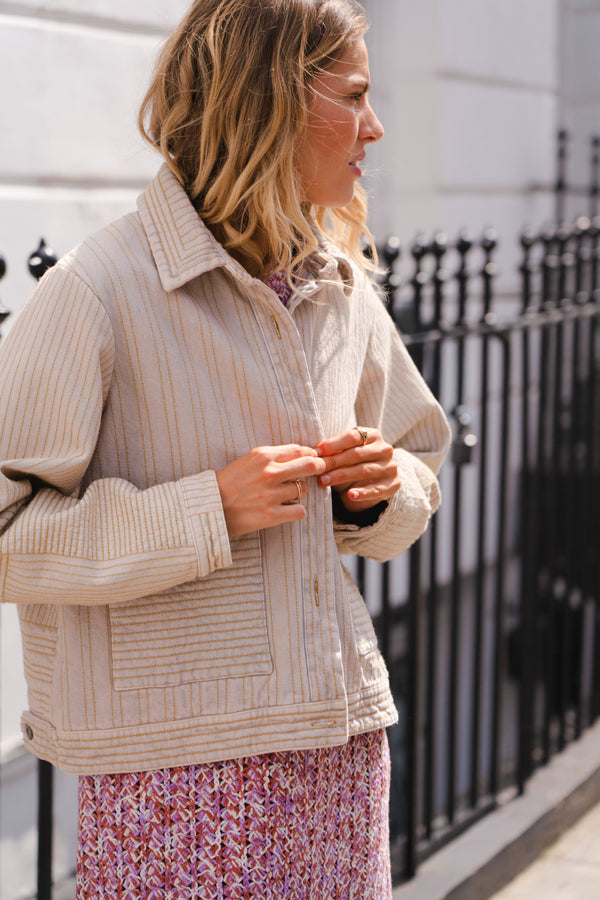 Reese Jacket In Rosewater