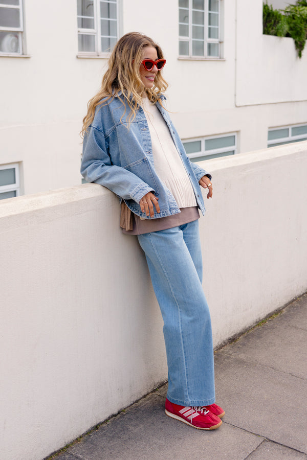 Nikita Jacket In Oasis Blue