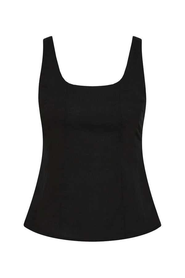 Nika Top In Black