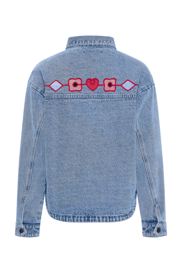 Nikita Jacket In Oasis Blue