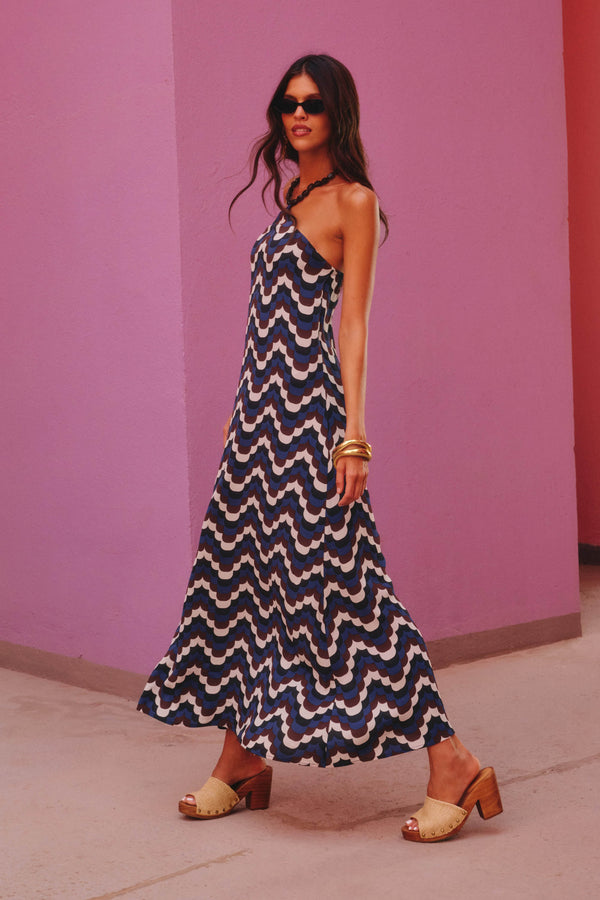 Ollie Dress In Razzle