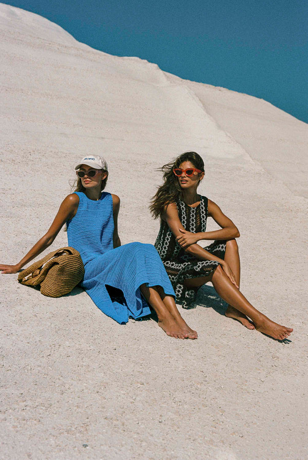 Paloma Dress In Lagoon