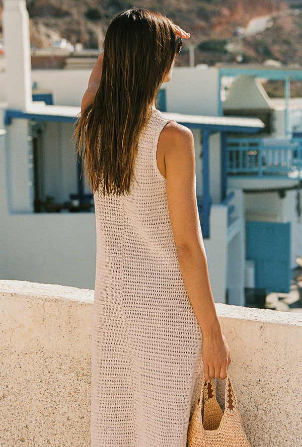 Paloma Dress In Ecru