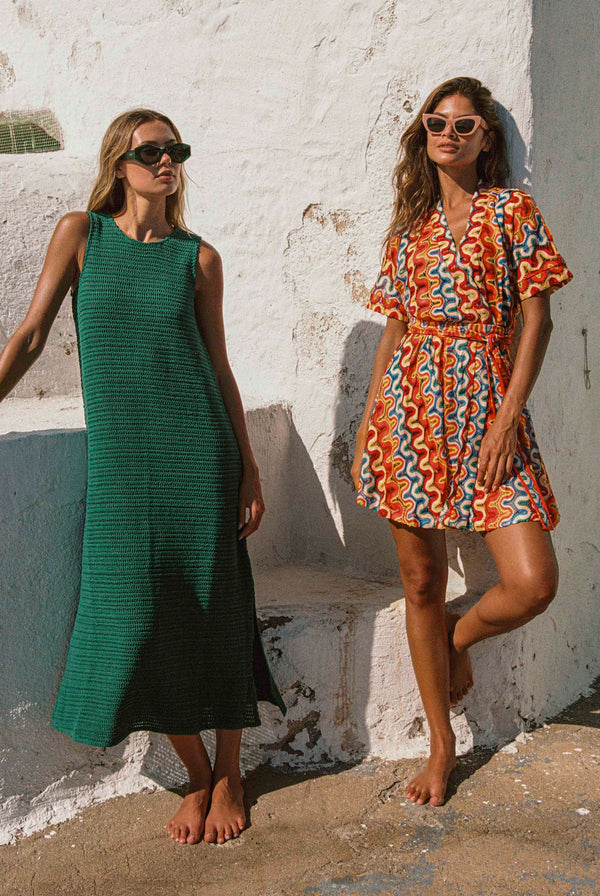 Paloma Dress In Jungle