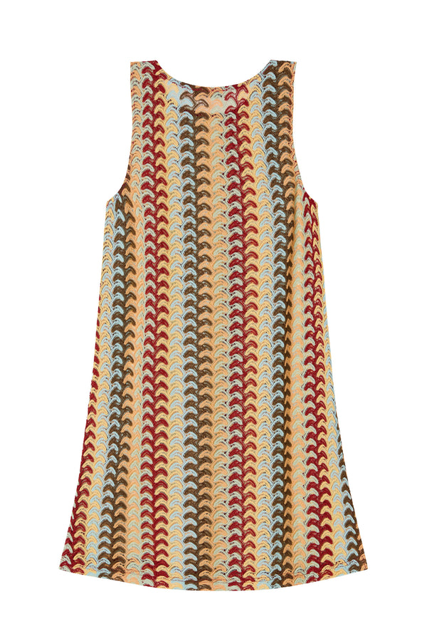 Poolside Mini Dress In Cabana