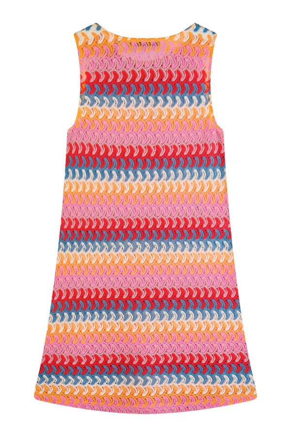 Poolside Mini Dress In Mandala