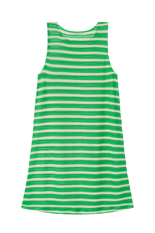 Poolside Mini Dress In Mint Mirage