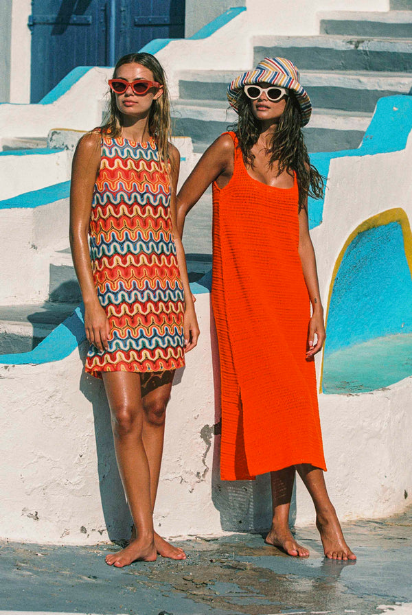 Poolside Mini Dress In Mojito