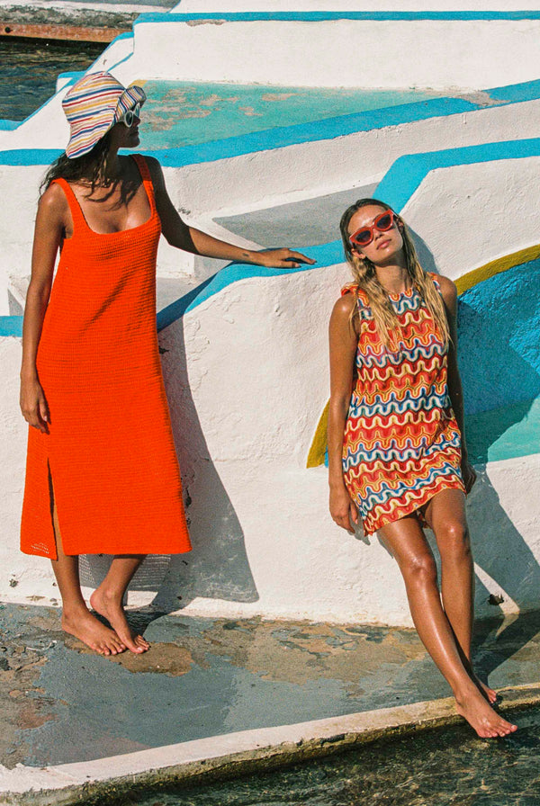 Poolside Mini Dress In Mojito