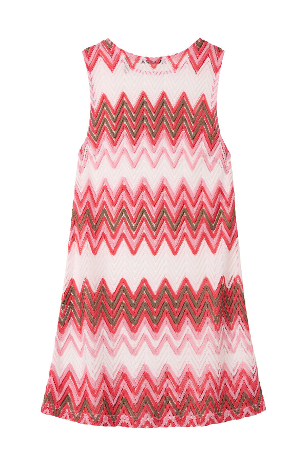 Poolside Mini Dress In Opal