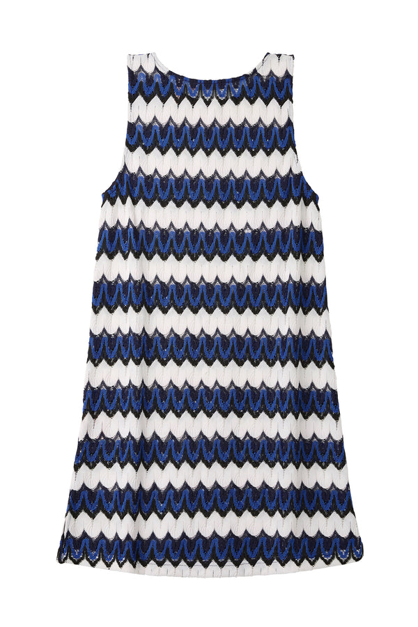 Poolside Mini Dress In Topaz