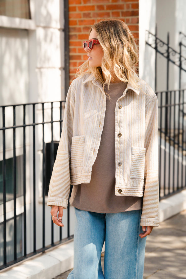 Reese Jacket In Rosewater