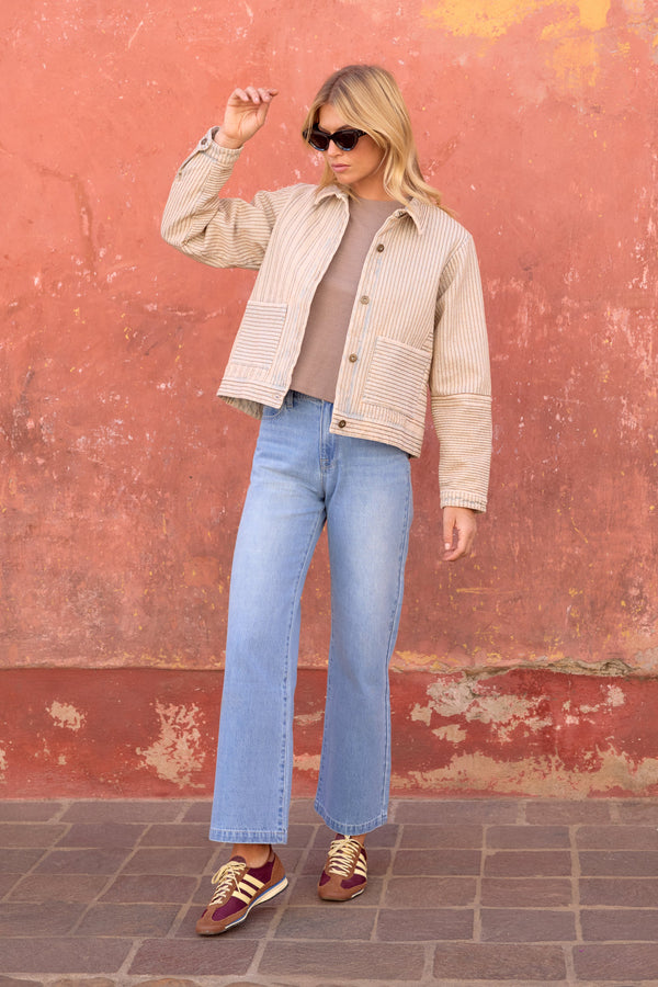Reese Jacket In Rosewater