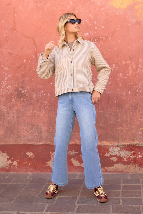 Reese Jacket In Rosewater