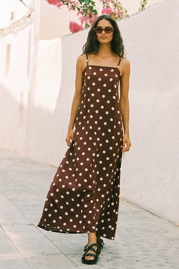 Rocio Dress In Cookies and Cream