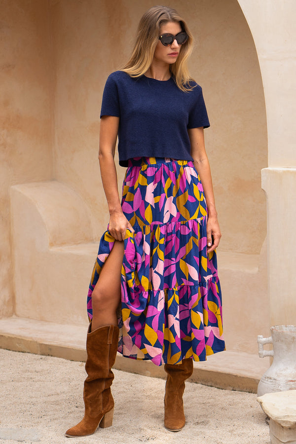 Myra Skirt In Passionflower