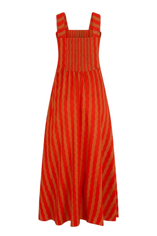 Scarlett Dress In Papaya