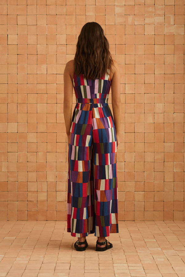 Selma Jumpsuit In Forget Me Not
