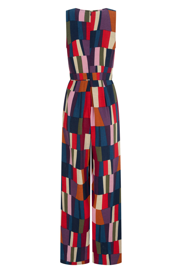 Selma Jumpsuit In Forget Me Not